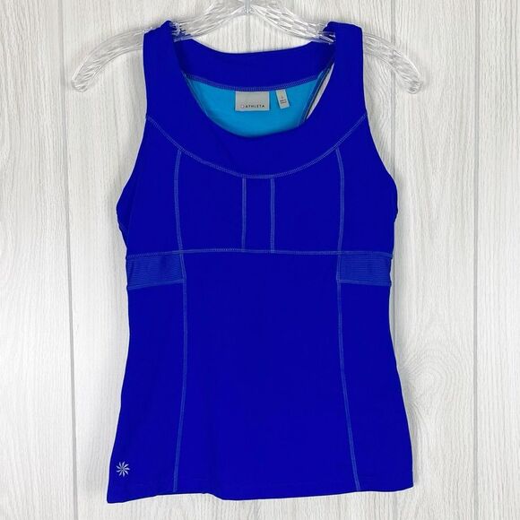 Athleta Tops - Athleta | PR Tank 2 In Sapphire Blue Size Small